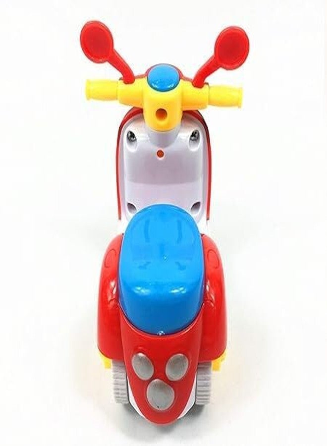 HDA GROUP Mini Scooter Pack of 1 - Realistic Design Vehicle Toy for Kids 3+ Years for Indoor & Outdoor Play | Safe & Durable Toy, Improves Imaginative Play, Hand Eye Coordination (Multicolor) - Image 5